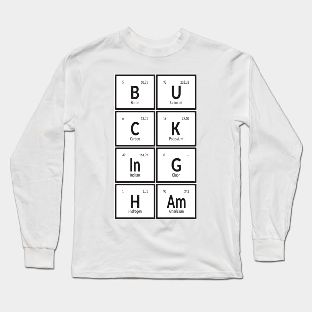 Buckingham of Elements Long Sleeve T-Shirt by Maozva-DSGN